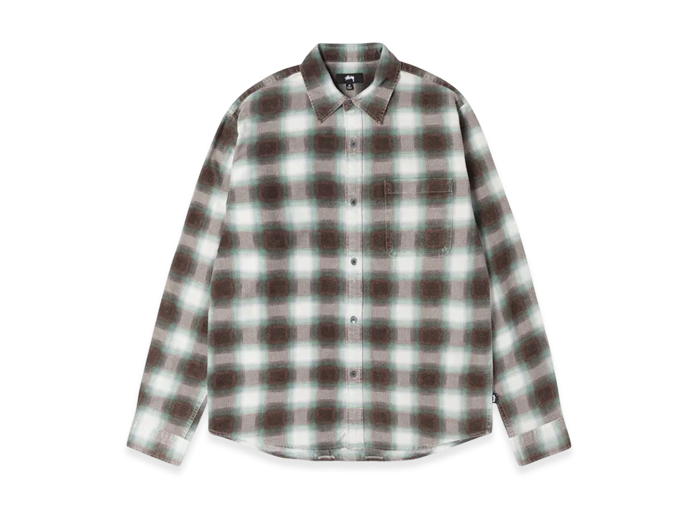 Stussy June Plaid Shirt "Bone"