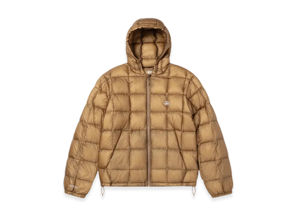 Stussy Midweight Hooded Puffer "Khaki"