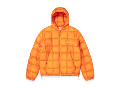 Stussy Midweight Hooded Puffer "Orange"