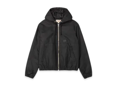 Stussy Waxed Cotton Work Jacket "Black"