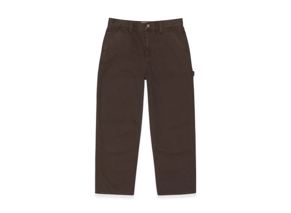 Stussy Carpenter Pant Canvas "Brown"