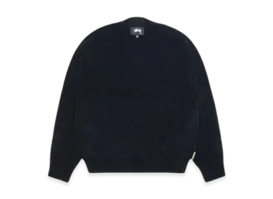 Stussy Exposed Seam Crew "Black"