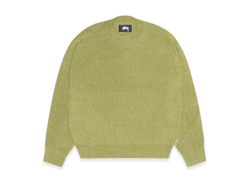 Stussy Exposed Seam Crew "Green"