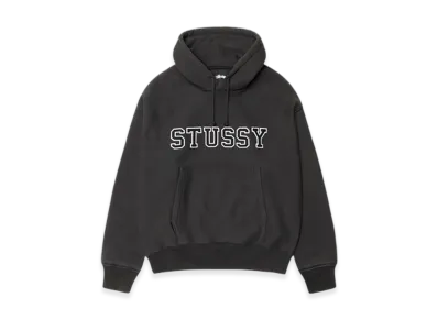 Stussy Felt Applique Hoodie "Black"