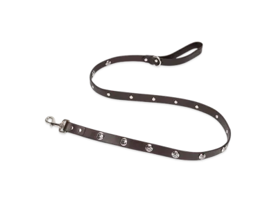 Stussy Studded Dog Leash "Brown"