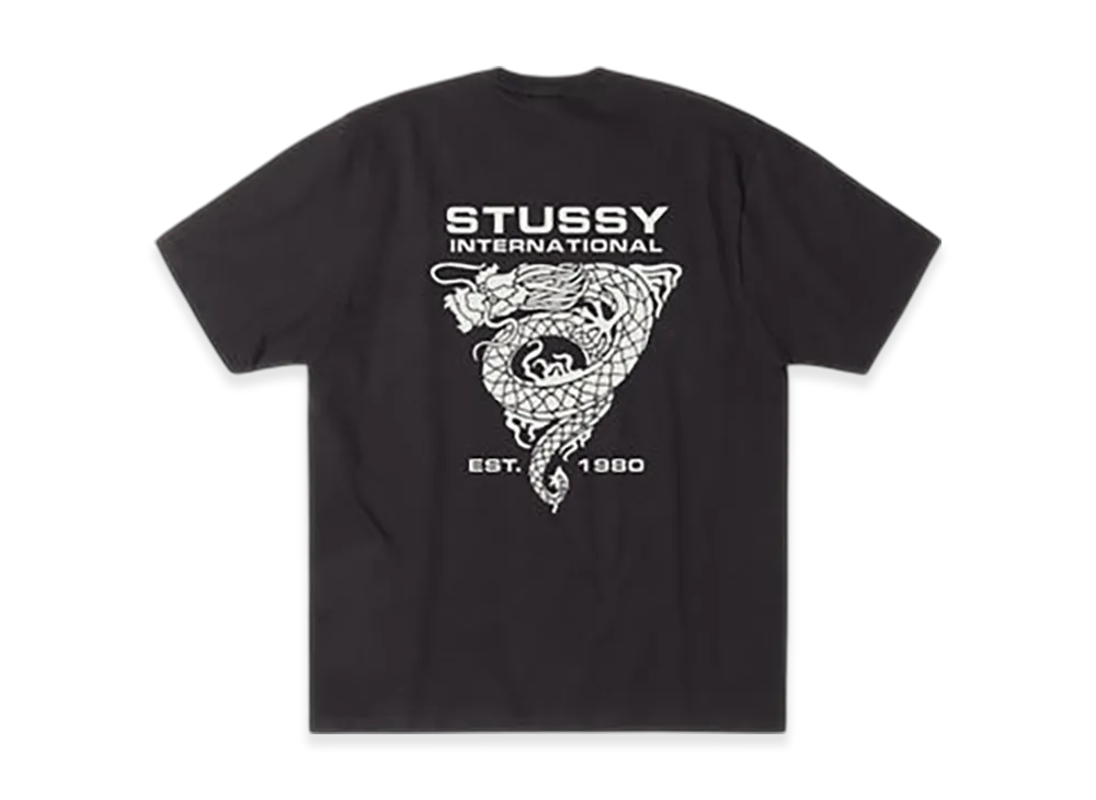 Stussy Dragon Tee "Black"