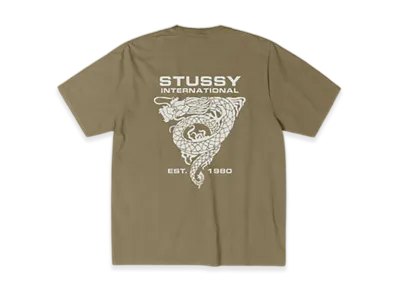 Stussy Dragon Tee "Army"