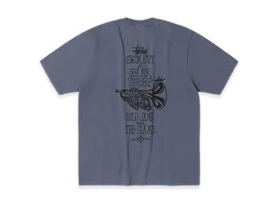 Stussy Swim Out Tee Pigment Dyed "Navy"