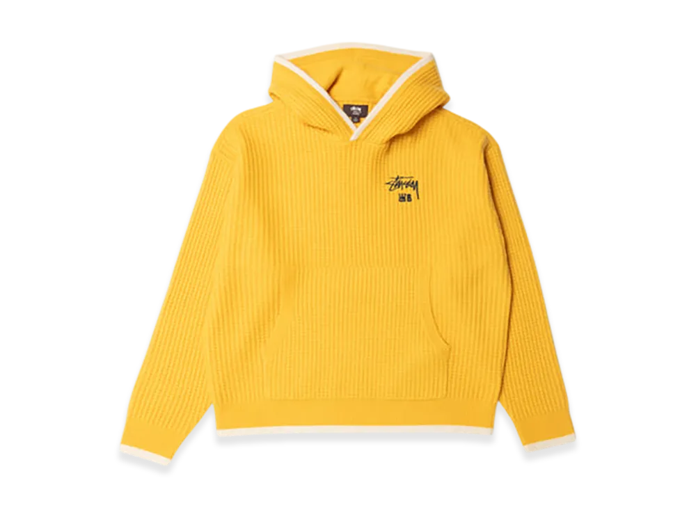 Stussy x Wales Bonner Cashmere Hoodie "Yellow"