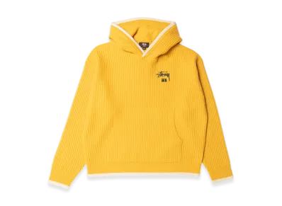 Stussy x Wales Bonner Cashmere Hoodie "Yellow"