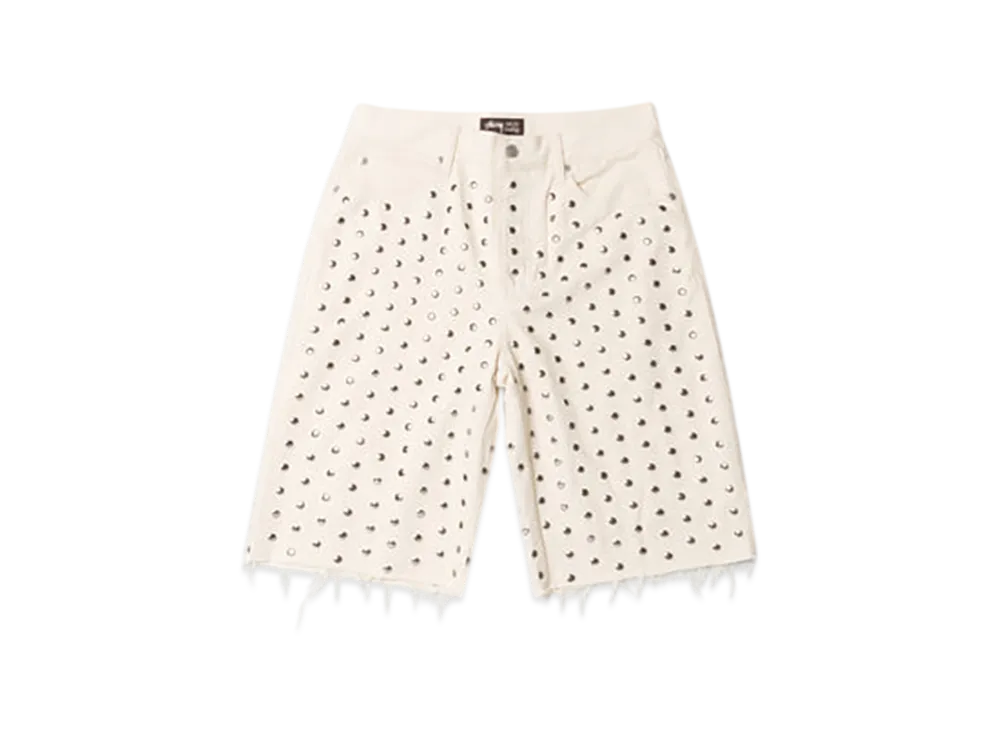 Stussy x Wales Bonner Studded Short "Ivory"
