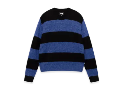 Stussy Big Stripe Crew "Blue"