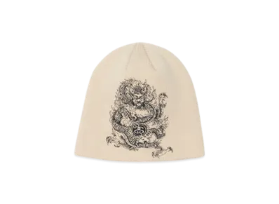 Stussy Skullcap Dragon Print "Stone"