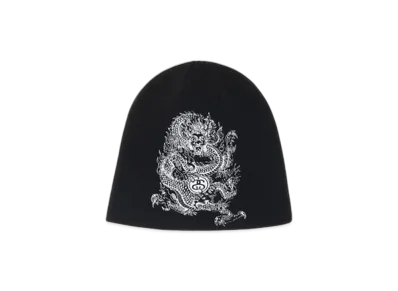 Stussy Skullcap Dragon Print "Black"