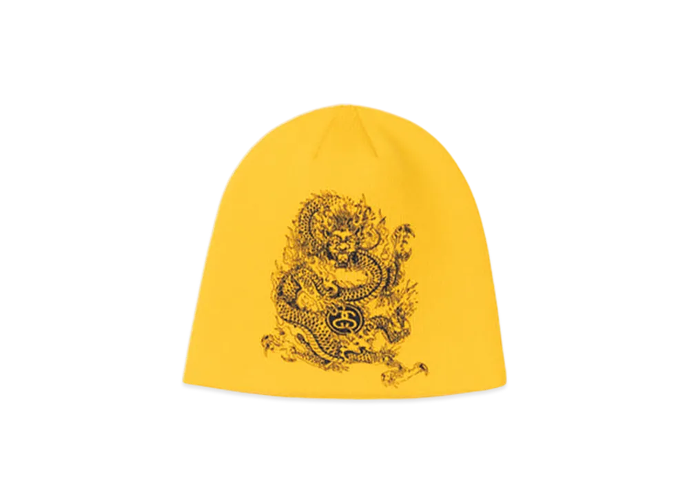 25aw STUSSY SKULLCAP LEOPARD yellow Stussy Skull Cap | eBay
