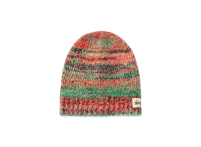 Stussy Skullcap Textured Yarn "Green Malti"