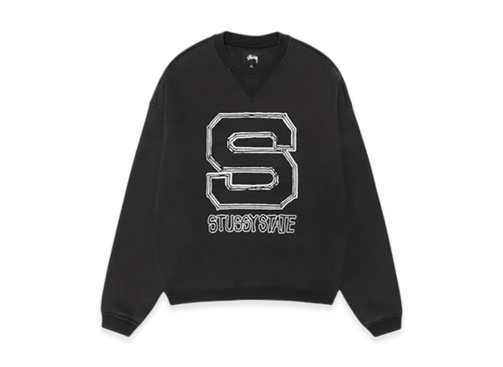 Stussy State Crew "Black"