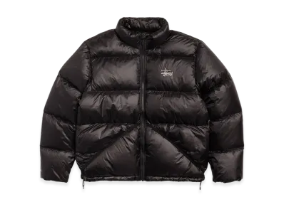 Stussy Micro Ripstop Down Jacket "Jet Black"
