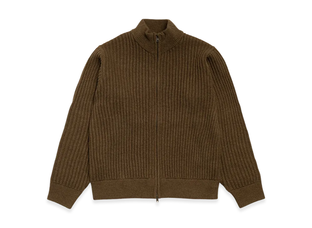 Stussy Patch Zip Sweater "Green"