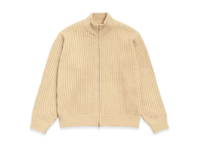 Stussy Patch Zip Sweater "Sand"
