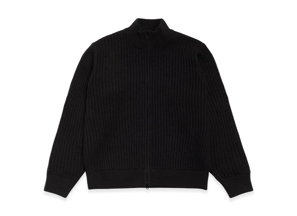 Stussy Patch Zip Sweater "Black"