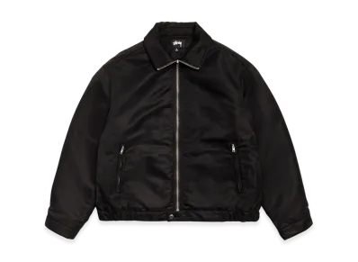 Stussy Pile Lined Zip Jacket "Black"