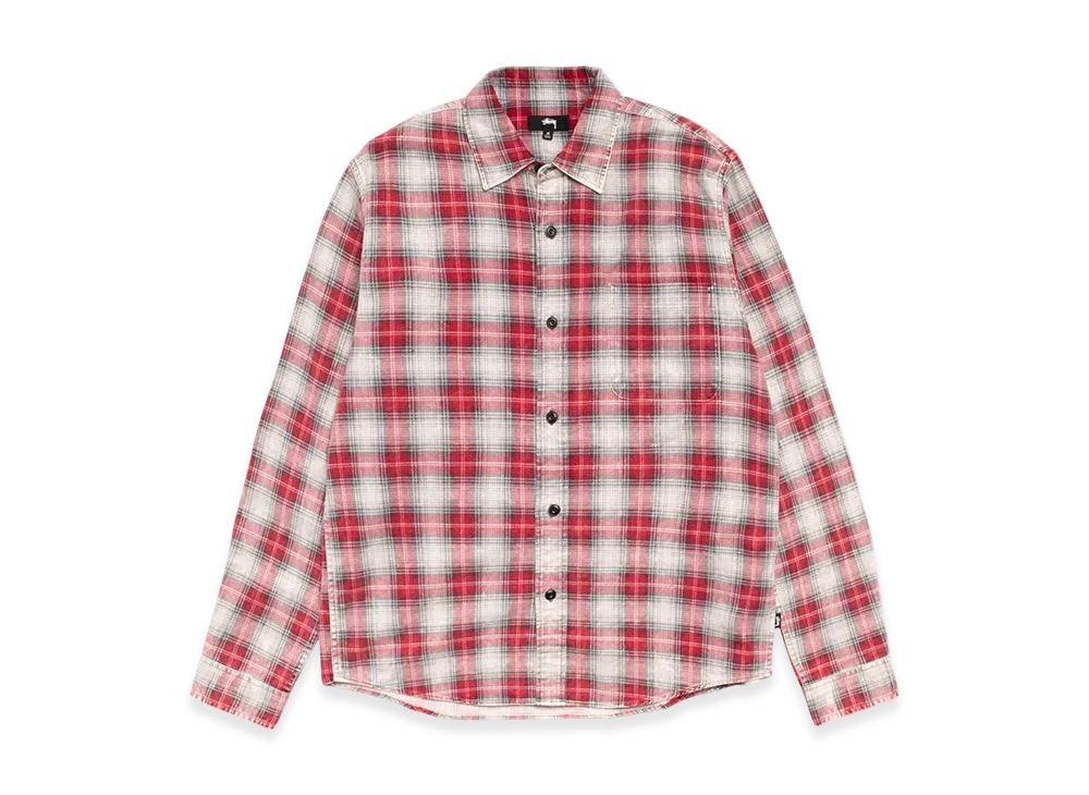 Stussy Dax Printed Shirt "Red"