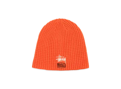 Stussy Waffle Skullcap Built Tough "Orange"