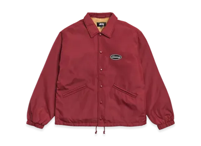 Stussy Coaches Jacket "Burgundy"