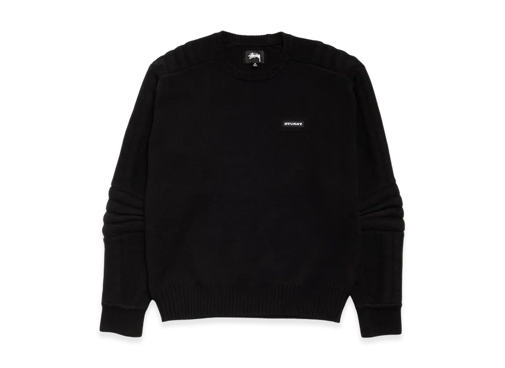Stussy Moto Sweater "Black"