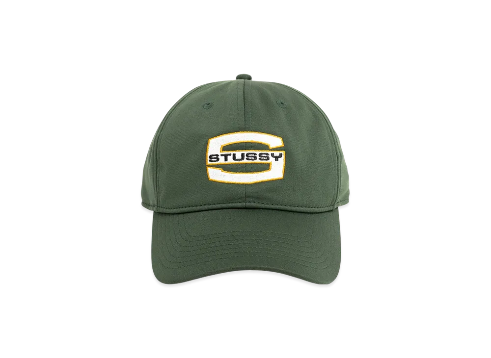 Stussy Mid-Depth Large S Snapback "Green"