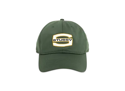 Stussy Mid-Depth Large S Snapback "Green"