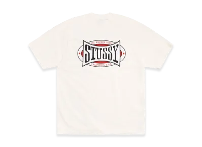 Stussy Champion Oval Tee Pigment Dyed "Natural"