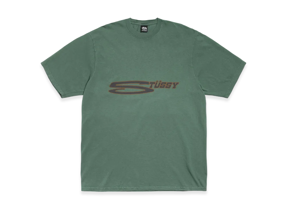 Stussy Stretch Tee Pigment Dyed "Pine"
