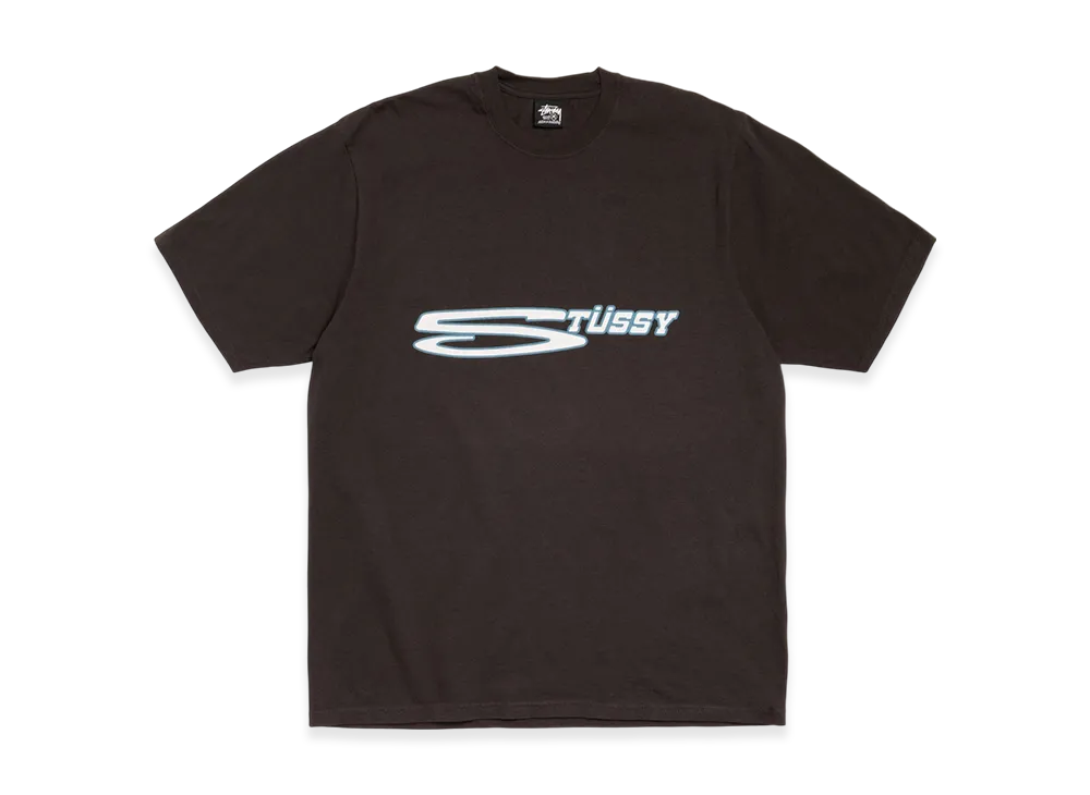 Stussy Stretch Tee Pigment Dyed "Faded Black"