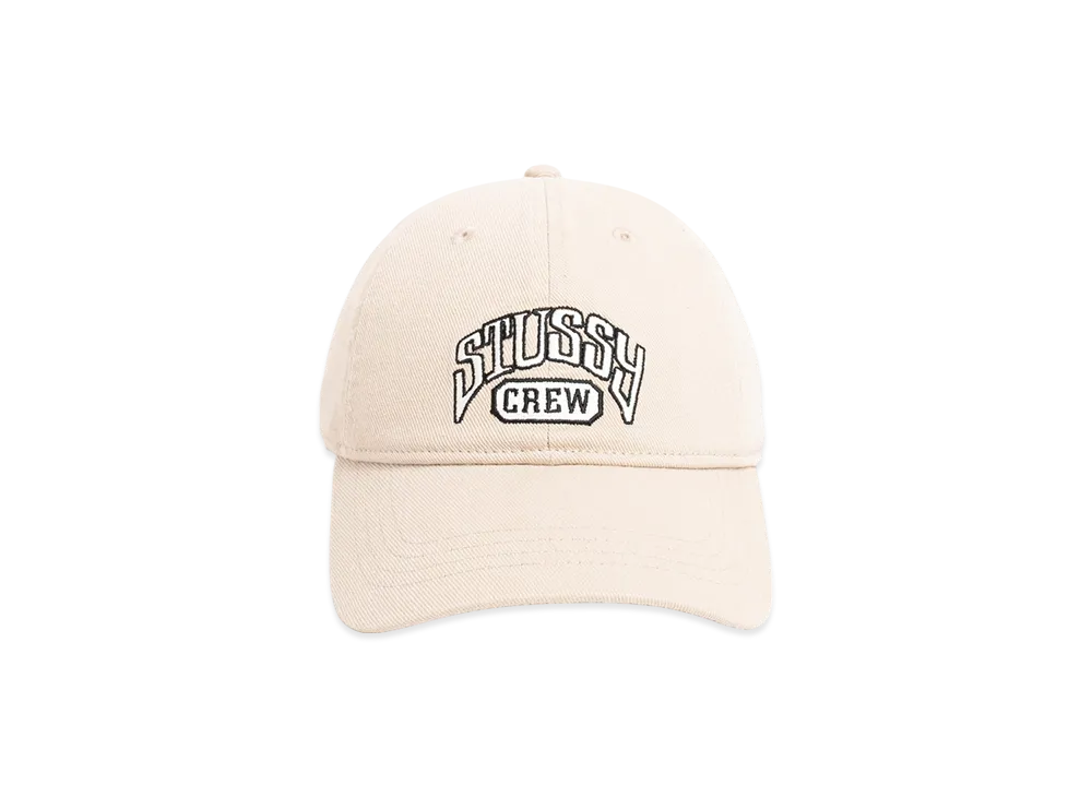 Stussy Low Profile Crew Strapback "Sand"