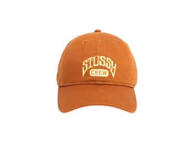 Stussy Low Profile Crew Strapback "Rust"