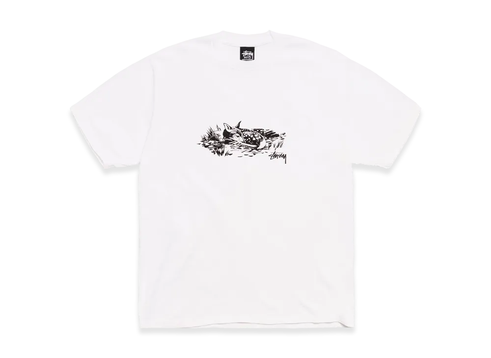 Stussy Fawn Tee "White"