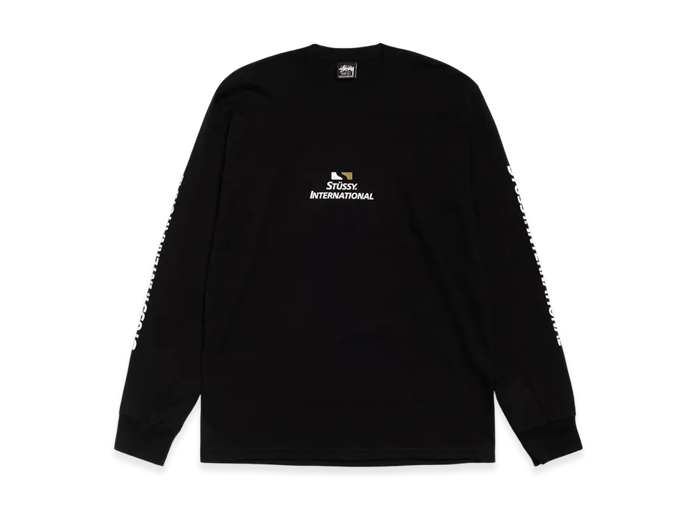 Stussy International Ls Tee "Black"