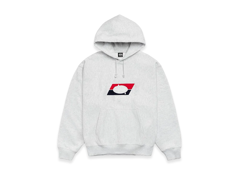 Stussy Double Stripe Hoodie "Ash Heather"