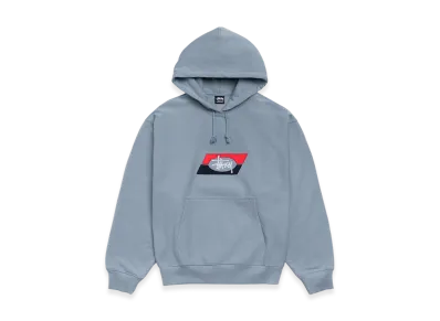 Stussy Double Stripe Hoodie "Slate"