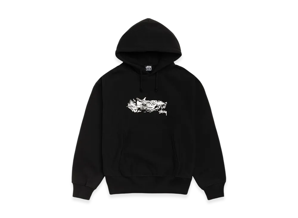 Stussy Fawn Hoodie "Black"
