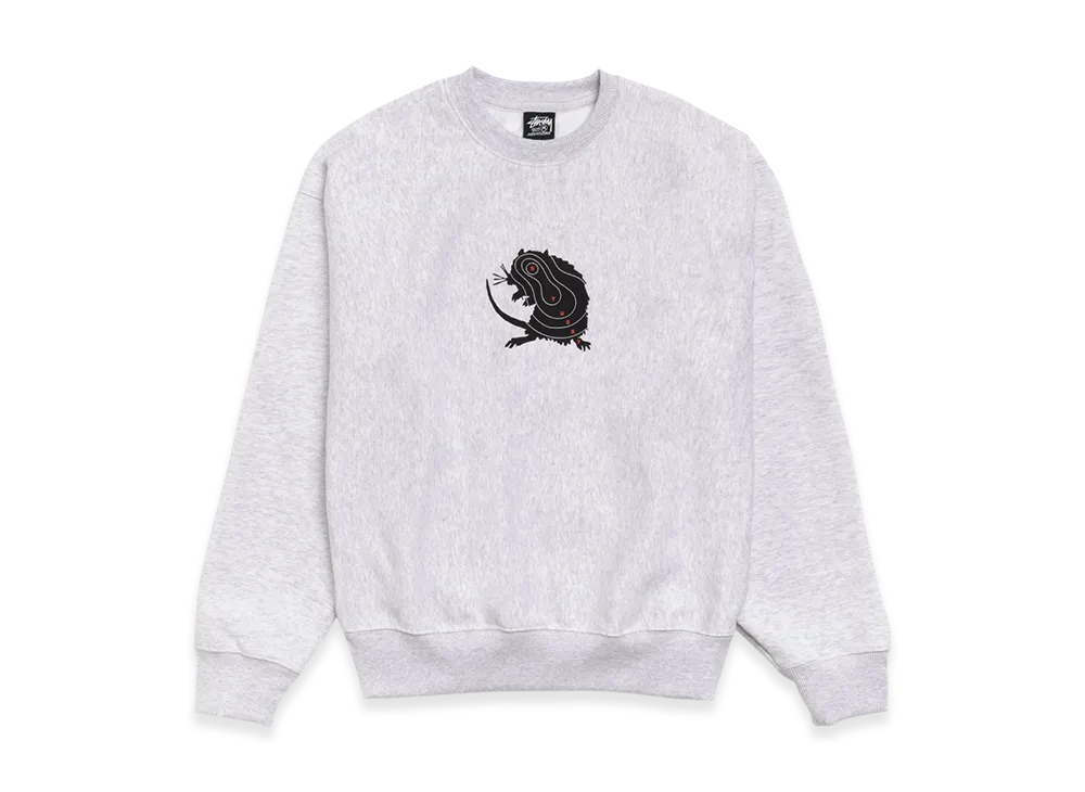 Stussy Long Range Crew "Ash Heather"