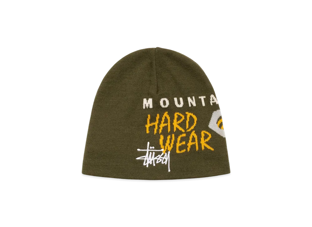 Stussy x Mountain Hardwear Caelum Dome Beanie "Dark Army"
