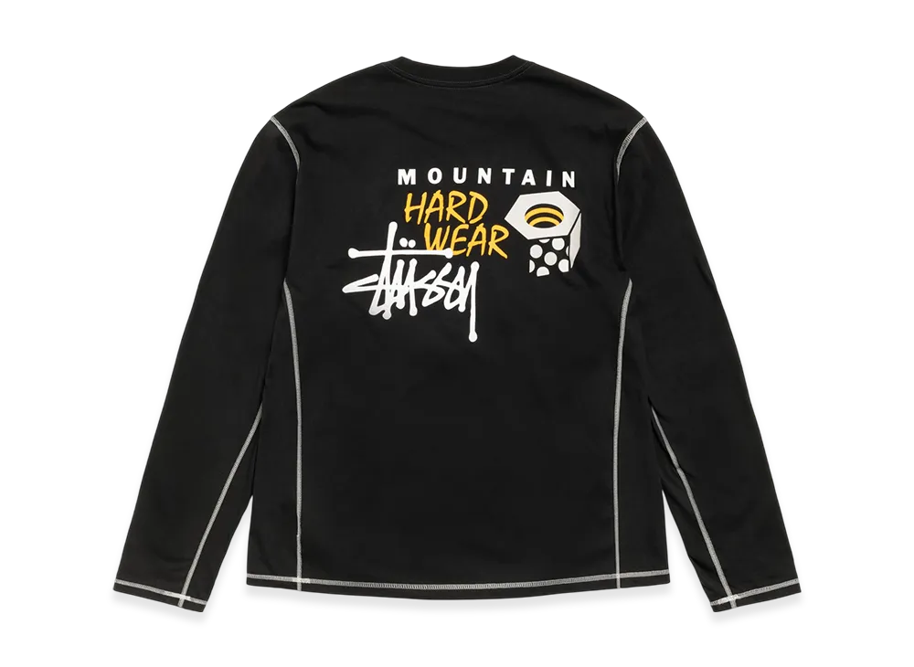 XL STUSSY ステューシー フットボールシャツ ロンＴ 長袖 黒 新品 XL STUSSY ステューシー フットボールシャツ ロンT 長袖 黒 新品