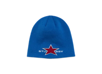 Stussy Skullcap Star Patch "Blue"