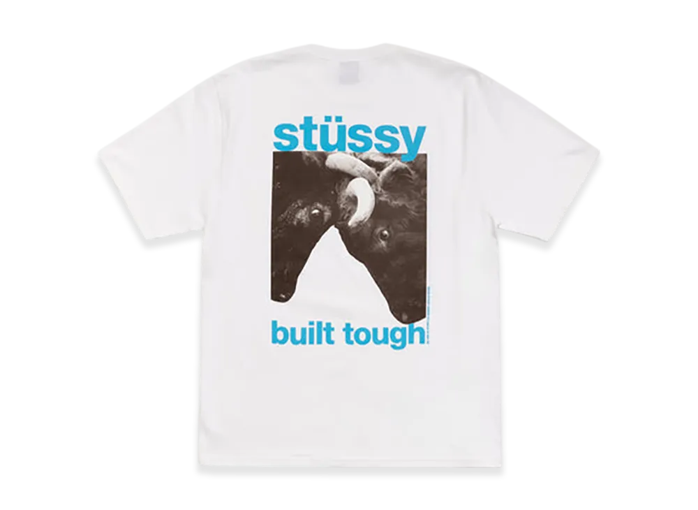 Stussy Built Tough Tee "White"