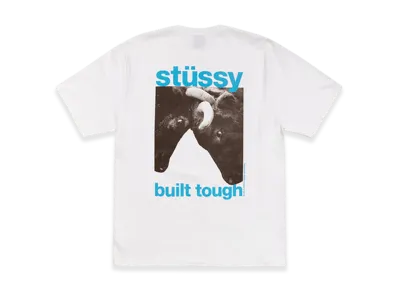 Stussy Built Tough Tee "White"