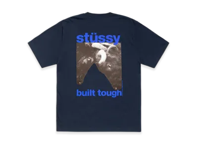 Stussy Built Tough Tee "Navy"