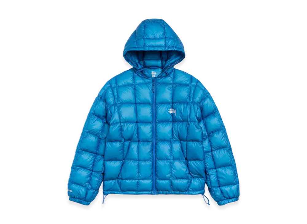ジャケット・アウター stussy MIDWEIGHT PUFFER Blue M Midweight Hooded Puffer – Blue | Outerwear | Stüssy Japan